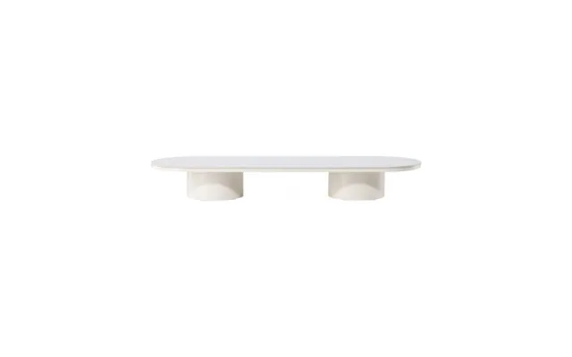 Vik Sofabord I Mdf 190 X 60 Cm - Beige Stenlook