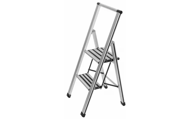 Wenko Trappestige 2 Trin I Aluminium H101 Cm - Mat Alu