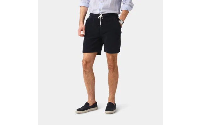 Navy Corduroy Shorts