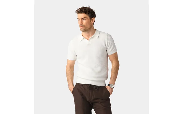 Off-white Knitted Resort Polo