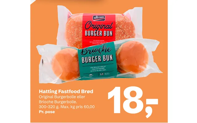 Hatting Fastfood Brød
