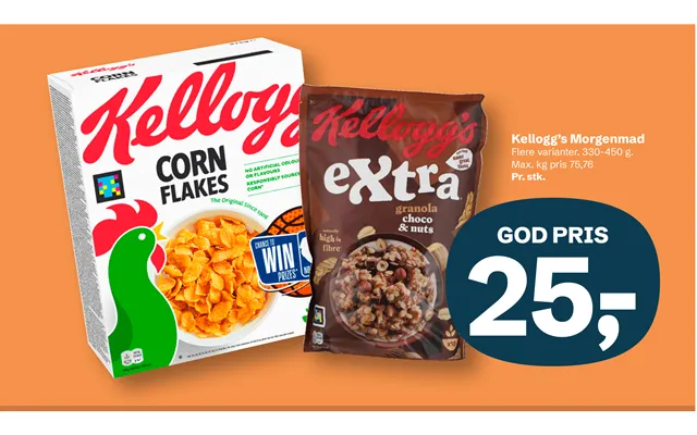 Kellogg’s Morgenmad