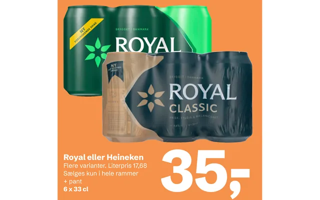 Royal Eller Heineken