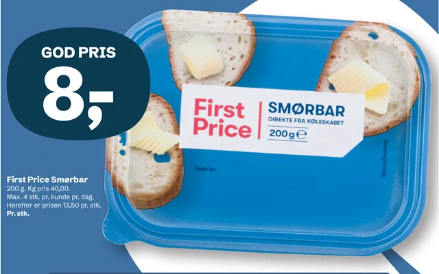 First Price Smørbar