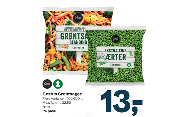 Gestus Grøntsager