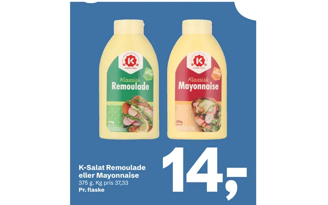 K-salat Remoulade Eller Mayonnaise
