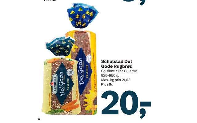 Schulstad Det Gode Rugbrød