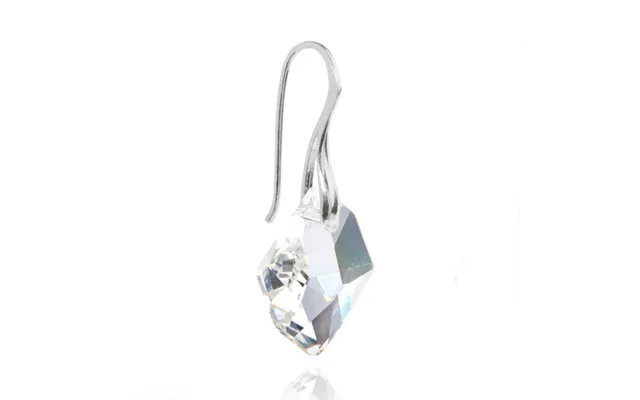 Arctic Ørering Crystal Sølv