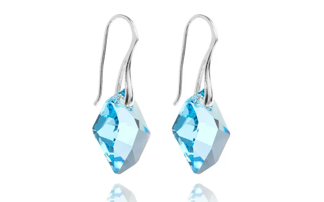 Arctic Øreringe - Aquamarine Sølv