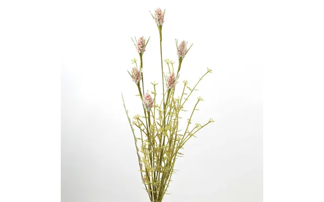 Creamfarvet Græs Med Et Touch Af Lys Lilla - 55 Cm