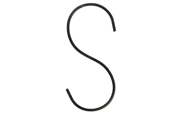 S-krog På 10 Cm I Sort