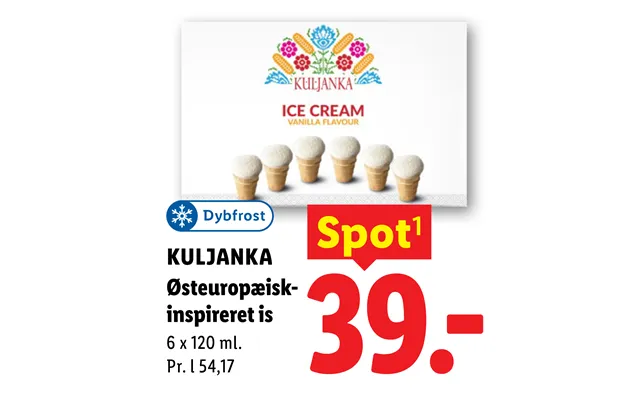 Kuljanka Østeuropæiskinspireret Is