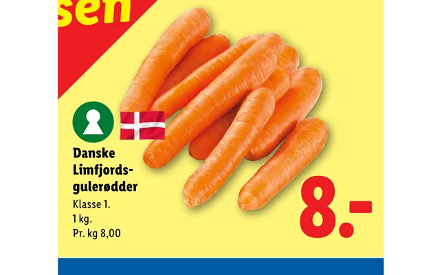 Danske Limfjordsgulerødder