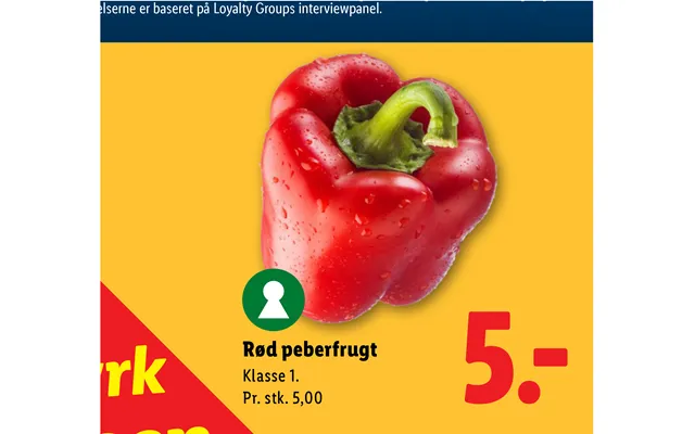 Rød Peberfrugt