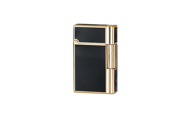 Eurojet Firenze Flint Lighter Sort Guld