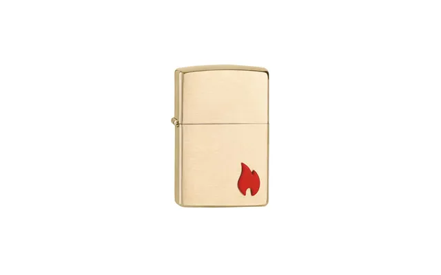 Zippo 204b Red Flame Emblem Small - Zippo Lighter