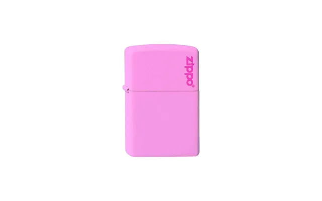 Zippo 238zl Pink Matte Med Zippo Logo - Zippo Lighter