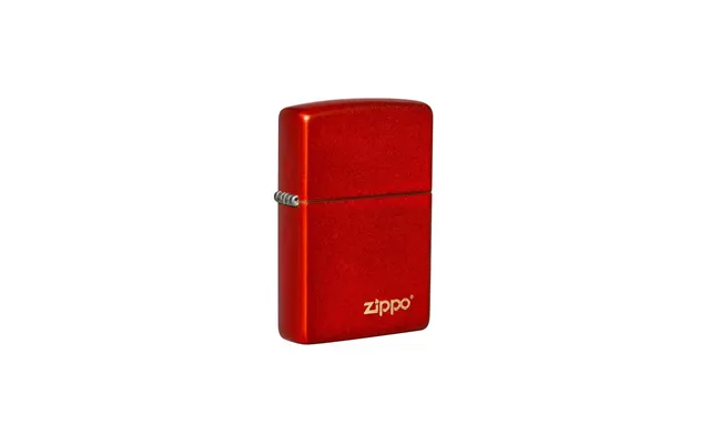Zippo Metallic Red With Zippo Logo - Zippo Lighter