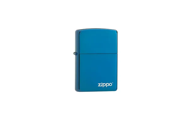 Zippo Saphhire Med Logo - Zippo Lighter