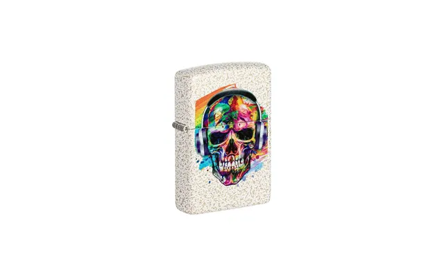Zippo Skull Headphones Design - Zippo Lighter
