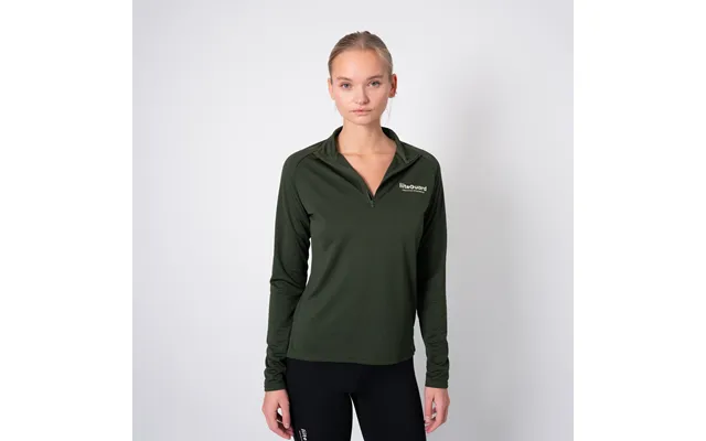 Ground-tech 1 4 Zip Shirt Women - Army Green