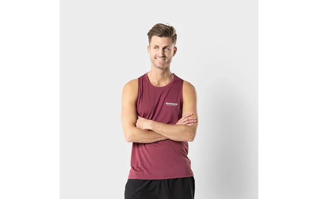 Ground-tech Singlet Men - Bordeaux