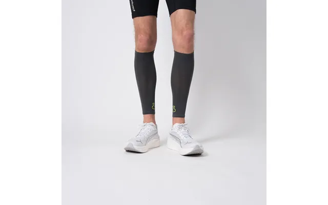 Shin-tech Vision Compression Calf Sleeves - Ebony