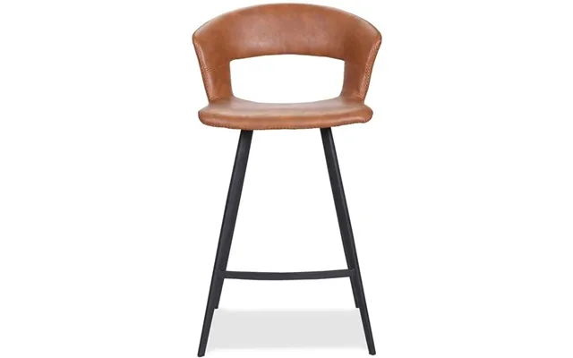 Barstol House Of Sander Tora Kunstlæder Cognac Sædehøjde 90,5 Cm