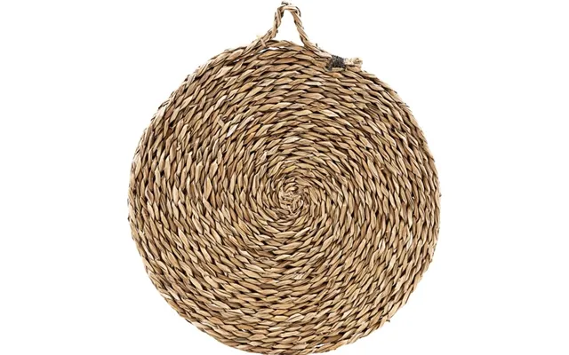 Dækkeservietter Nicolas Vahé Acain - Natur Søgræs, 2-pak Ø29 Cm