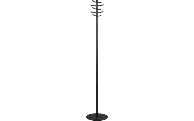 Fritstående Knagerække Spinder Design Pull - Stumtjener I Sort Pulverlakeret Stål Ø35 Cm