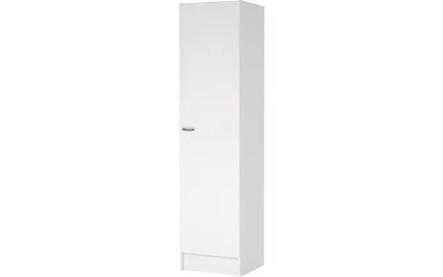 Garderobeskab Vesterholm Focus H200xb49xd47 Cm Hvid Danskproduceret Fsc