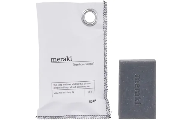 Håndsæbe Meraki Bamboo Charcoal - Plejende Bambuskul