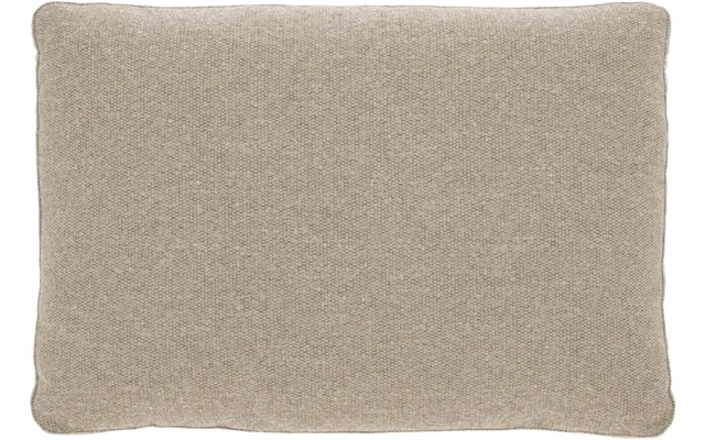 Kave Home Blok Tilbehørspude Til Sofa I Beige Stof Med Bæredygtigt Fyld 40ã 60ã 15 Cm