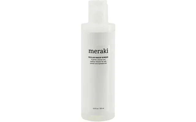 Makeupfjerner Meraki Micellar 195 Ml - Skånsom Rengøring Med Aloe Vera, Glycerin & Earth Marine Water, Svanemærket & Cos