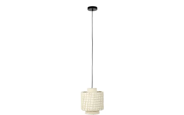 Pendellampe Studio White Arjun Bomuld Perlemor Ø25 X H30 Cm Dæmpbar Ip20