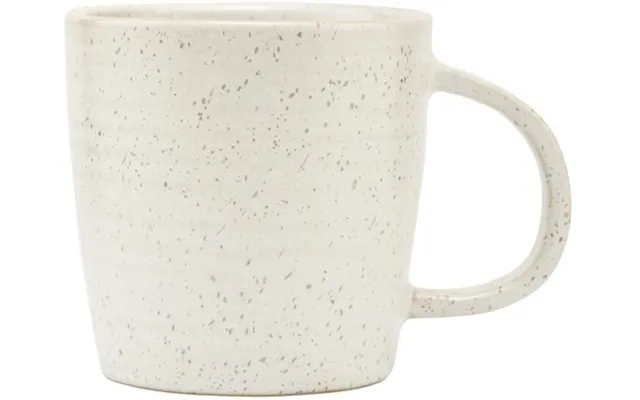 Porcelænskop Kaffekop House Doctor Pion Ø9 X H9 Cm Grå Hvid