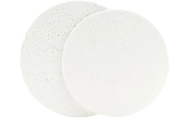 Rensesvamp Til Ansigt Meraki Clean - Genanvendelig Pakke Med 5 Stk Hvid Cellulose Ø7,7 Cm