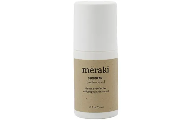 Roll-on Deodorant Meraki Northern Dawn 50 Ml Økologisk Plejende Deo Med Frisk Appelsin- Og Cedertræsduft