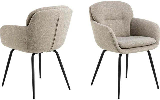 Spisebordsstol Med Armlæn Signature Gloraya Beige Alea-stof