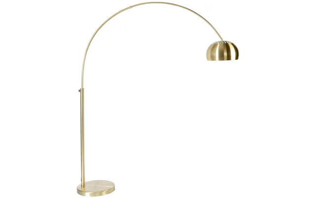 Zuiver Bow Gulvlampe 190 Cm - Justerbar Højde I Robust Jern, Stenlysgrå