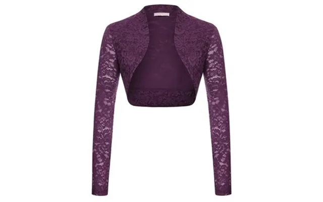 Blonde Bolero, Linea - Langærmet Blonde Bolero, Lilla