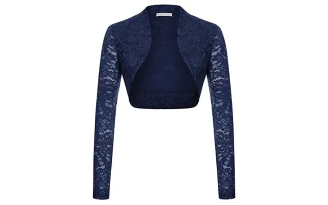 Blonde Bolero, Linea - Langærmet Blonde Bolero, Navy