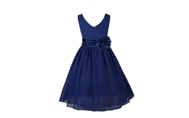 Børne Festkjole Little Mona - Navy