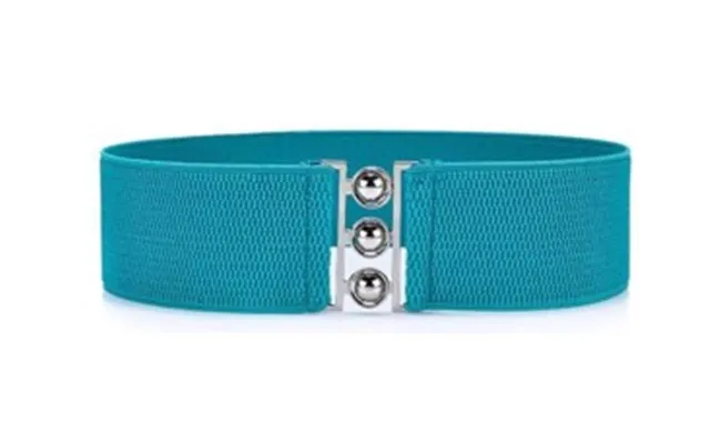 Bredt Elastisk Bælte, Teal - Hospitalsbælte
