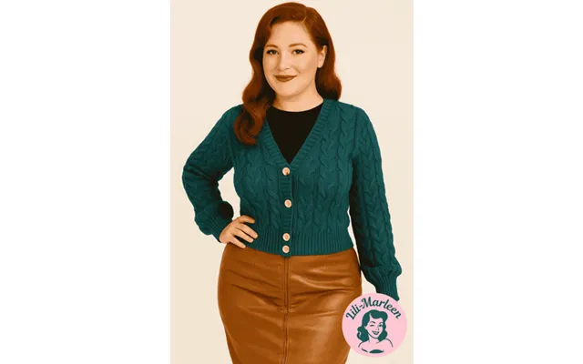 Cardigan, Carla Cardigan - Teal
