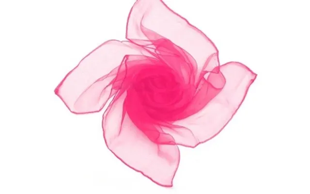 Chiffon Tørklæde - Mørk Hot Pink