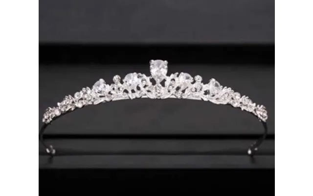 Diadem Til Voksne Lady Flower, Sølv - Vi Elsker Tilbehør