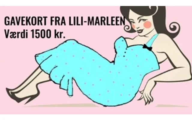 Gavekort 1500 Kr.