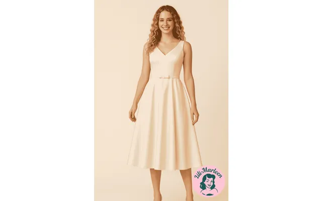Konfirmations Kjole - Mathilde, Creme