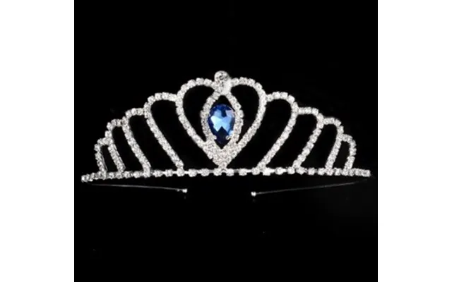 Tiara Diadem Miss Astoria - Blå